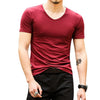 Fashion Men T Shirts Summer Sports Running Top Tees Male Clothing Short Sleeve Casual O Neck Cotton Fitness Tshirt Sportwears