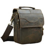 Quality Original Leather Male Casual Shoulder Messenger bag Cowhide Fashion Cross-body Bag 8