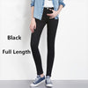 Women Jeans Plus Size Casual high waist summer Autumn Pant Slim Stretch Cotton Denim Trousers for woman Blue black 4xl 5xl 6xl