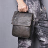 Quality Original Leather Male Casual Shoulder Messenger bag Cowhide Fashion Cross-body Bag 8