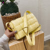 Small Weave Flap Bags For Women 2020 New Good Quality Fashion PU Leather Shoulder Crossbody Bag Female Summer Handbags
