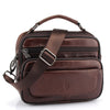 ZZNICK 2020 New Fashion Genuine Leather Shoulder Bag Small Messenger Bags Men Travel Crossbody Bag Handbags Men Bag Flap