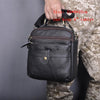Quality Original Leather Male Casual Shoulder Messenger bag Cowhide Fashion Cross-body Bag 8