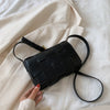 Small Weave Flap Bags For Women 2020 New Good Quality Fashion PU Leather Shoulder Crossbody Bag Female Summer Handbags