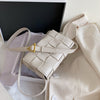 Small Weave Flap Bags For Women 2020 New Good Quality Fashion PU Leather Shoulder Crossbody Bag Female Summer Handbags