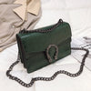 2019 New Shoulder Bag Chains Messenger Bag Fashion Girls Casual Handbag Simple Leisure Personality Small Square Women Bag