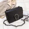 2019 New Shoulder Bag Chains Messenger Bag Fashion Girls Casual Handbag Simple Leisure Personality Small Square Women Bag