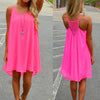 Women beach dress 2020 new fashion fluorescence female summer dress chiffon voile women dress women clothing plus size