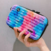 Luxury Hand bags for Women 2020 New Suitcase Shape Totes Fashion Small Luggage Bag Women Famous Brand Clutch Bag Top-handle