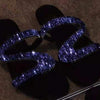 Women Summer Flat Bling Slippers Ladies Crystal Soft Flip Flops Female Outdoor Casual Beach Shoes Woman Slides New Fashion 2020