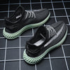 INS hip hop Spring Summer Fashion Fly Weave Sneakers Lighted Breathable Men Casual Shoes Jogging Tenis Masculino Sneaker