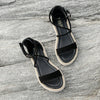 Women Faux Suede Sandals Fashion Summer Shoes Woman Flat Sandals Rope Lace Up Gladiator Sandals Non-slip Beach Chaussures Femme