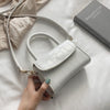 Crocodile Pattern Crossbody Bags For Women 2020 Small Chain Handbag Small Bag PU Leather Hand Bag Ladies Designer