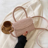 Crocodile Pattern Crossbody Bags For Women 2020 Small Chain Handbag Small Bag PU Leather Hand Bag Ladies Designer