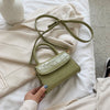 Crocodile Pattern Crossbody Bags For Women 2020 Small Chain Handbag Small Bag PU Leather Hand Bag Ladies Designer