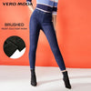Vero Moda Women's Slim Fit Wrap Stretch Denim Pants Crop Jeans | 316449501