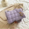 Small Weave Flap Bags For Women 2020 New Good Quality Fashion PU Leather Shoulder Crossbody Bag Female Summer Handbags