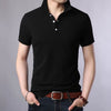 2020 New Fashion Brands Polo Shirt Men's 100% Cotton Summer Slim Fit Short Sleeve Solid Color Boys Polos Casual Mens Clothing