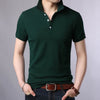 2020 New Fashion Brands Polo Shirt Men's 100% Cotton Summer Slim Fit Short Sleeve Solid Color Boys Polos Casual Mens Clothing