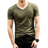 Fashion Men T Shirts Summer Sports Running Top Tees Male Clothing Short Sleeve Casual O Neck Cotton Fitness Tshirt Sportwears
