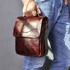Quality Original Leather Male Casual Shoulder Messenger bag Cowhide Fashion Cross-body Bag 8