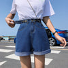 GUUZYUVIZ Casual 5XL Plus Size Denim Shorts Jeans Woman Jean Shorts Women Summer High Waist Short Feminino Spodenki Damskie