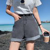 GUUZYUVIZ Casual 5XL Plus Size Denim Shorts Jeans Woman Jean Shorts Women Summer High Waist Short Feminino Spodenki Damskie