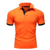 DIMUSI Men Tops Shirts Summer Fashion Men Short Sleeve Slim Polos Shirts Male Tops Tees Para Hombre Brand Clothing 5XL,YA910