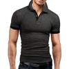 DIMUSI Men Tops Shirts Summer Fashion Men Short Sleeve Slim Polos Shirts Male Tops Tees Para Hombre Brand Clothing 5XL,YA910