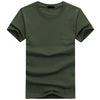 Hot Sale High Quality Fashion Mens T Shirts Short Sleeve T-shirt Mens Solid Casual Cotton Tee Shirt Summer Clothing 5XL TX112