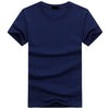 Hot Sale High Quality Fashion Mens T Shirts Short Sleeve T-shirt Mens Solid Casual Cotton Tee Shirt Summer Clothing 5XL TX112