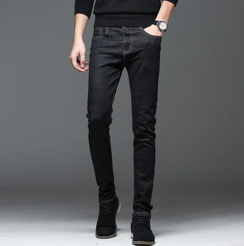 2020 High Quality Fashion New Design Spring Men Jeans Hot Selling Long Pants Stretch For Male