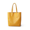 Women Luxury Bag Casual Tote Female Lemon Yellow Fashion Shoulder Handbag Lady Cowhide Genuine Leather Shoulder Shopping Bag