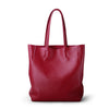 Women Luxury Bag Casual Tote Female Lemon Yellow Fashion Shoulder Handbag Lady Cowhide Genuine Leather Shoulder Shopping Bag