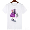 Summer Women  T-shirt 2019 Fashion Thin Section T Shirt Harajuku Printed Tshirt Leisure Streetwear Female Clothing