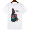 Summer Women  T-shirt 2019 Fashion Thin Section T Shirt Harajuku Printed Tshirt Leisure Streetwear Female Clothing