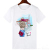 Summer Women  T-shirt 2019 Fashion Thin Section T Shirt Harajuku Printed Tshirt Leisure Streetwear Female Clothing