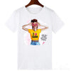 Summer Women  T-shirt 2019 Fashion Thin Section T Shirt Harajuku Printed Tshirt Leisure Streetwear Female Clothing