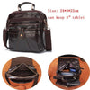 Quality Original Leather Male Casual Shoulder Messenger bag Cowhide Fashion Cross-body Bag 8