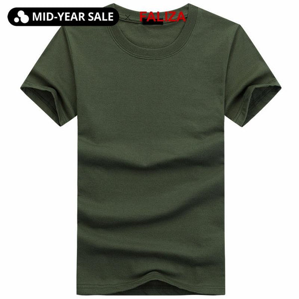 Hot Sale High Quality Fashion Mens T Shirts Short Sleeve T-shirt Mens Solid Casual Cotton Tee Shirt Summer Clothing 5XL TX112