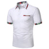 Men Polo Men Shirt Short Sleeve Polo Shirt Contrast Color Polo New Clothing Summer Streetwear Casual Fashion Men tops