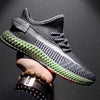INS hip hop Spring Summer Fashion Fly Weave Sneakers Lighted Breathable Men Casual Shoes Jogging Tenis Masculino Sneaker