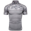 Fashion Men T Shirts Summer Sports Running Top Tees Mens Clothing Short Sleeve Casual cotton Fitness Tshirt Sportwear D30