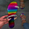 Women Summer Flat Bling Slippers Ladies Crystal Soft Flip Flops Female Outdoor Casual Beach Shoes Woman Slides New Fashion 2020