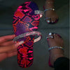 Women Summer Flat Bling Slippers Ladies Crystal Soft Flip Flops Female Outdoor Casual Beach Shoes Woman Slides New Fashion 2020