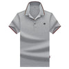2020 Men Polo Shirt Short Sleeve Men's Shirts Casual Mens Clothing Summer Men Fashions Turn-down Collar Polos M-3XL