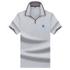 2020 Men Polo Shirt Short Sleeve Men's Shirts Casual Mens Clothing Summer Men Fashions Turn-down Collar Polos M-3XL