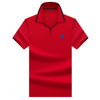 2020 Men Polo Shirt Short Sleeve Men's Shirts Casual Mens Clothing Summer Men Fashions Turn-down Collar Polos M-3XL