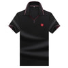 2020 Men Polo Shirt Short Sleeve Men's Shirts Casual Mens Clothing Summer Men Fashions Turn-down Collar Polos M-3XL
