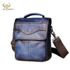 Quality Original Leather Male Casual Shoulder Messenger bag Cowhide Fashion Cross-body Bag 8